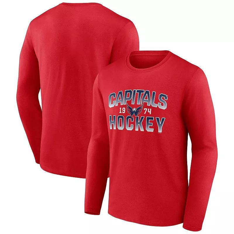 Mens Fanatics Branded Washington Capitals Skate Or Die Long Sleeve T-Shirt Product Image