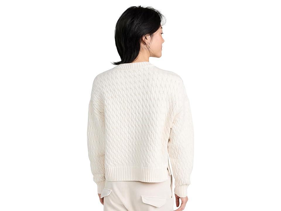 Sweaty Betty Classic Cable Sweater (Studio ) Women's Sweater Product Image