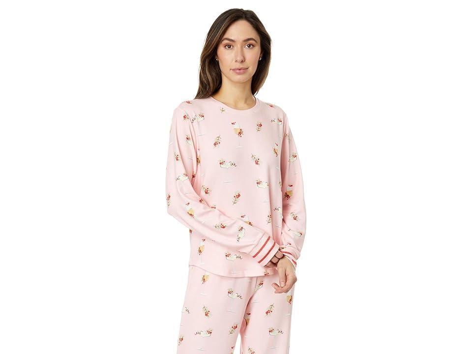 P.J. Salvage Cabins Cocktails Top Dream) Women's Pajama Product Image