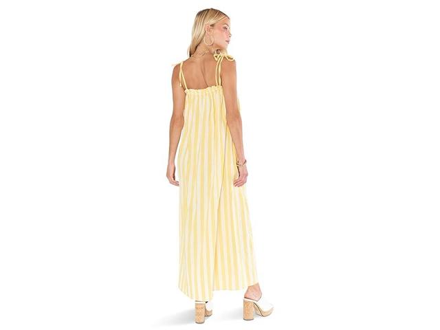 Show Me Your Mumu Angel Maxi Dress (Sunny Stripe) Women's Clothing Product Image