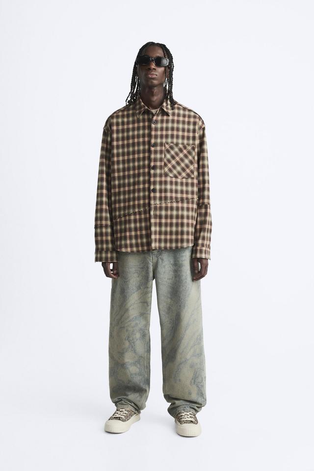 PLAID OVERSHIRT Product Image