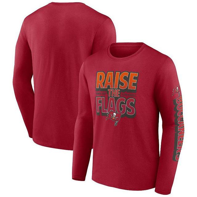 Mens Fanatics Branded Tampa Bay Buccaneers Hometown Collection Sweep Long Sleeve T-Shirt Product Image