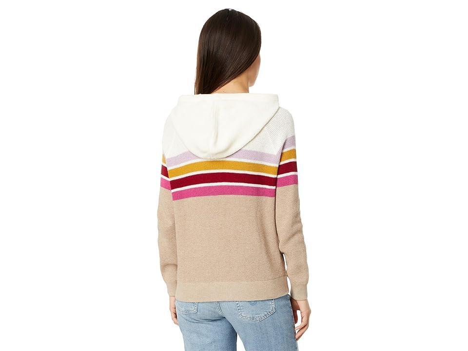 Faherty Throwback Sweater Hoodie (Catching Rays) Women's Sweater Product Image