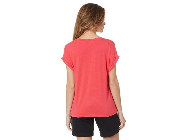 Tommy Bahama Kauai Jersey Vneck Tee (Paradise ) Women's Clothing Product Image