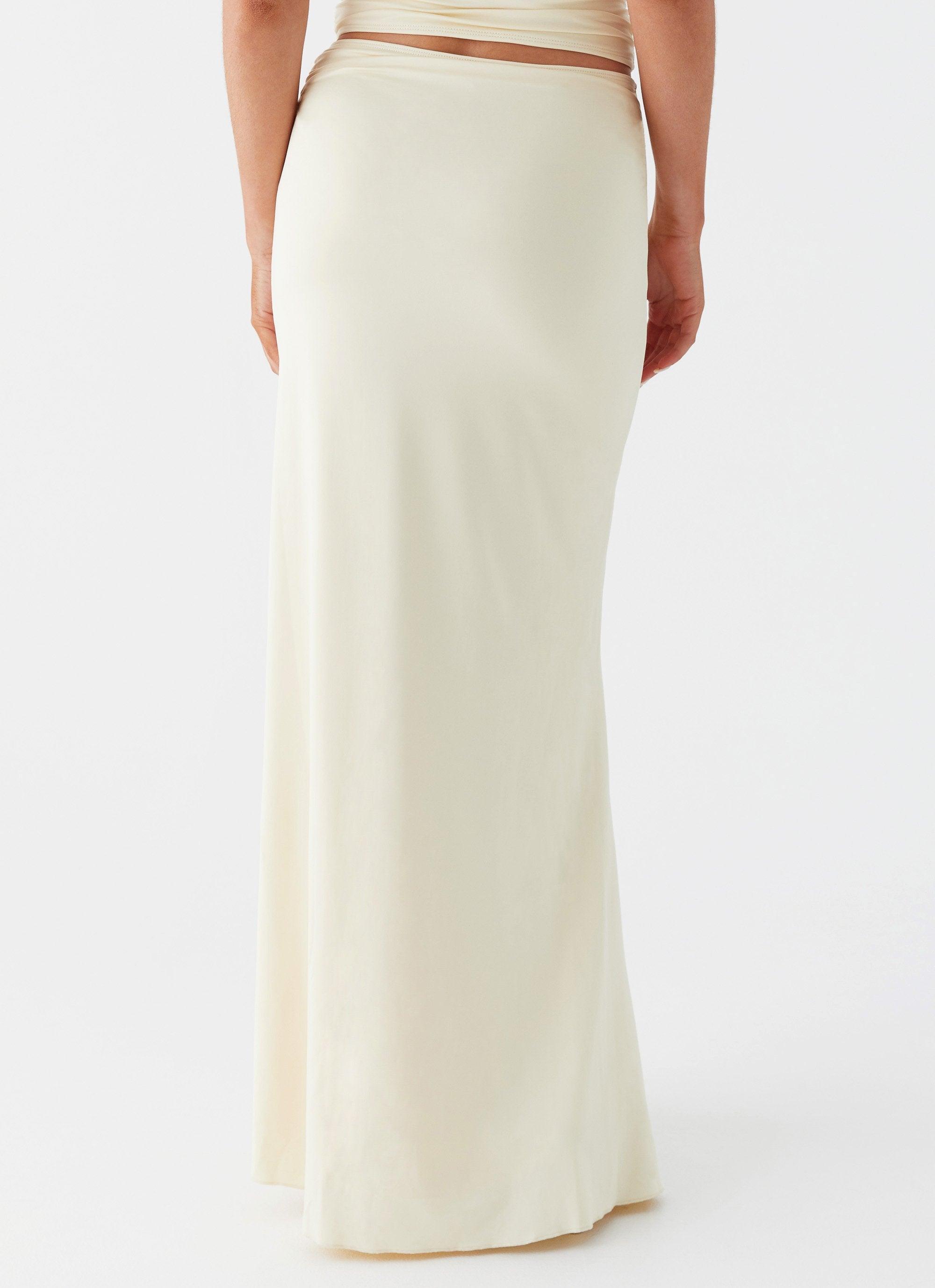 Rayne Maxi Skirt - Yellow Product Image