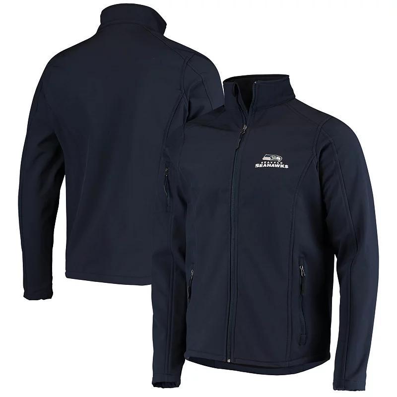 Mens Dunbrooke Seattle Seahawks Sonoma Softshell Full-Zip Jacket Blue Product Image