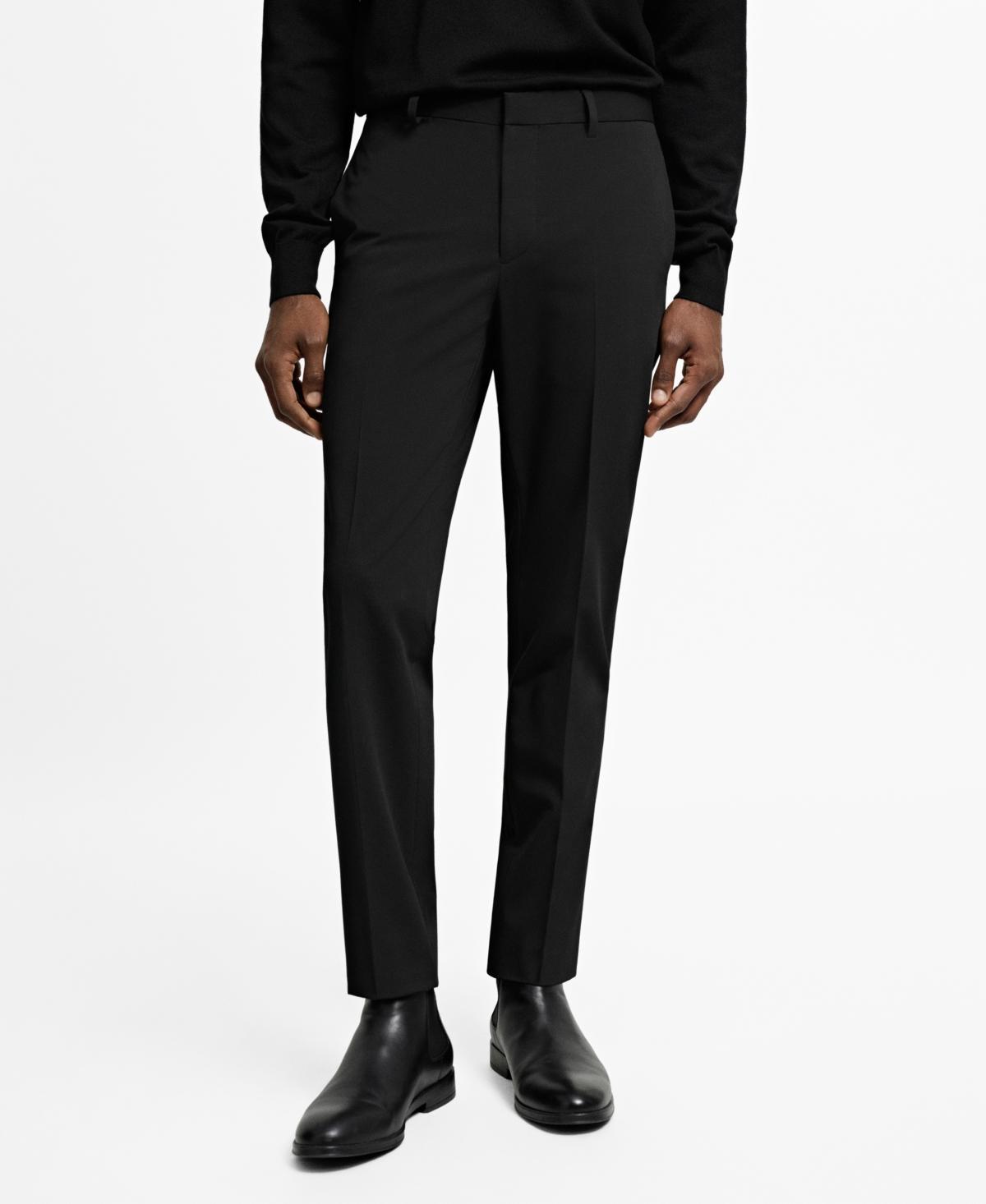 Mango Mens Stretch Fabric Super Slim-Fit Suit Pants Product Image