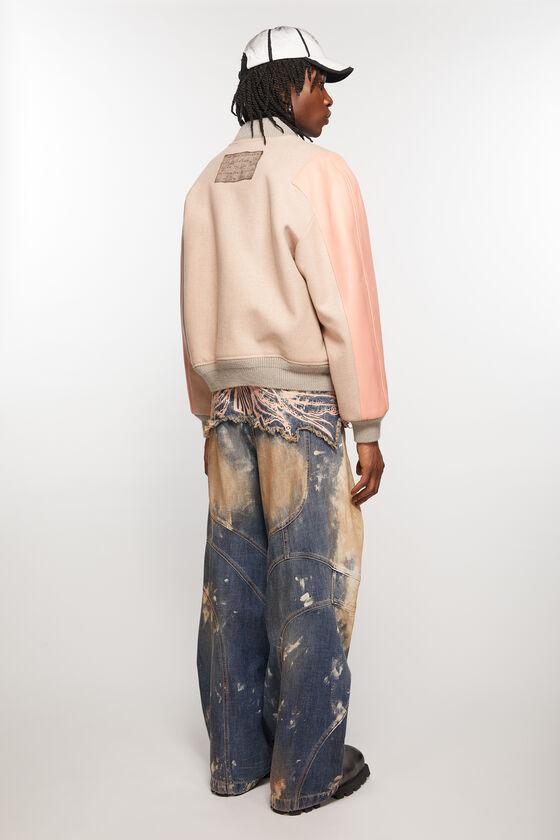 Loose fit denim trousers Product Image