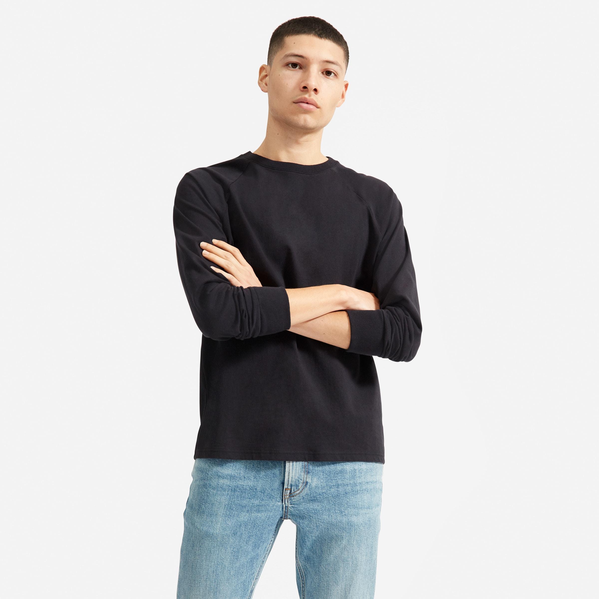 The Premium-Weight Long-Sleeve Crew | Uniform Product Image