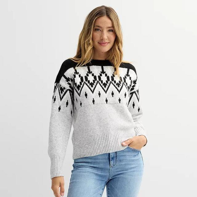 Womens Sonoma Goods For Life Classic Sweater Product Image