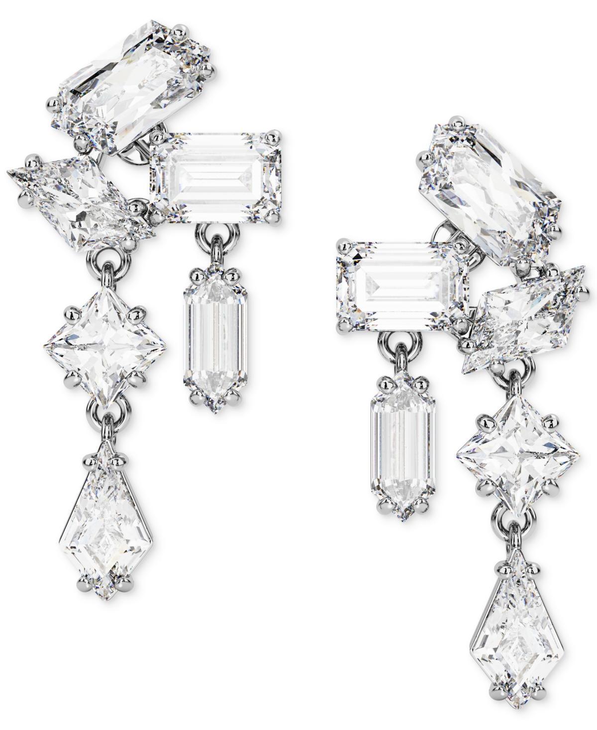 Swarovski Mesmera Mixed Crystal Drop Earrings Product Image