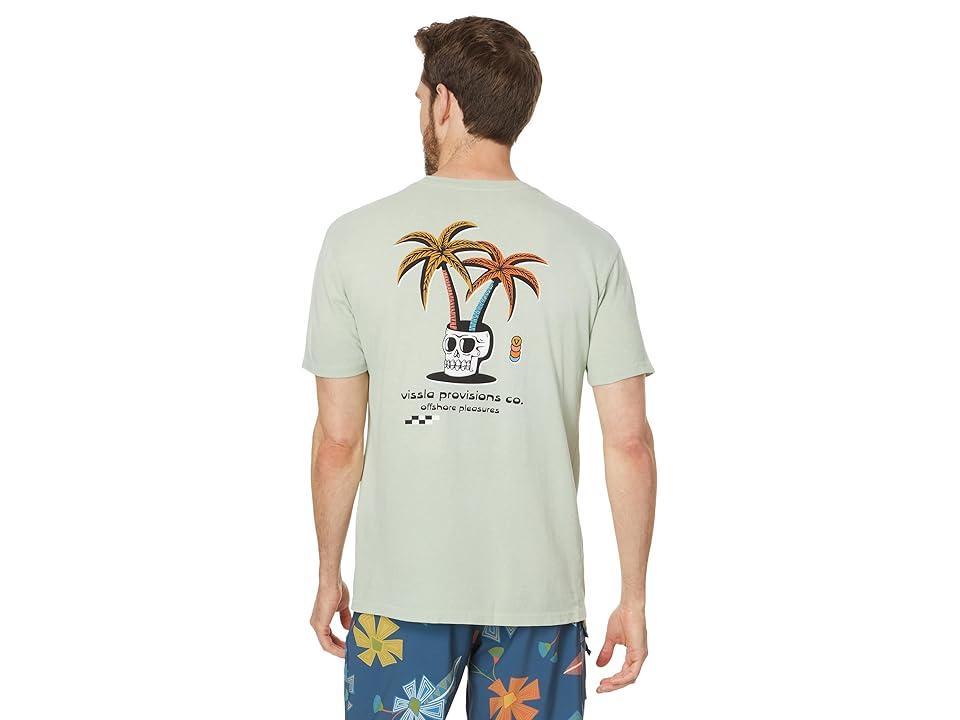 VISSLA Calypso Short Sleeve Tee (Agave) Men's Clothing Product Image