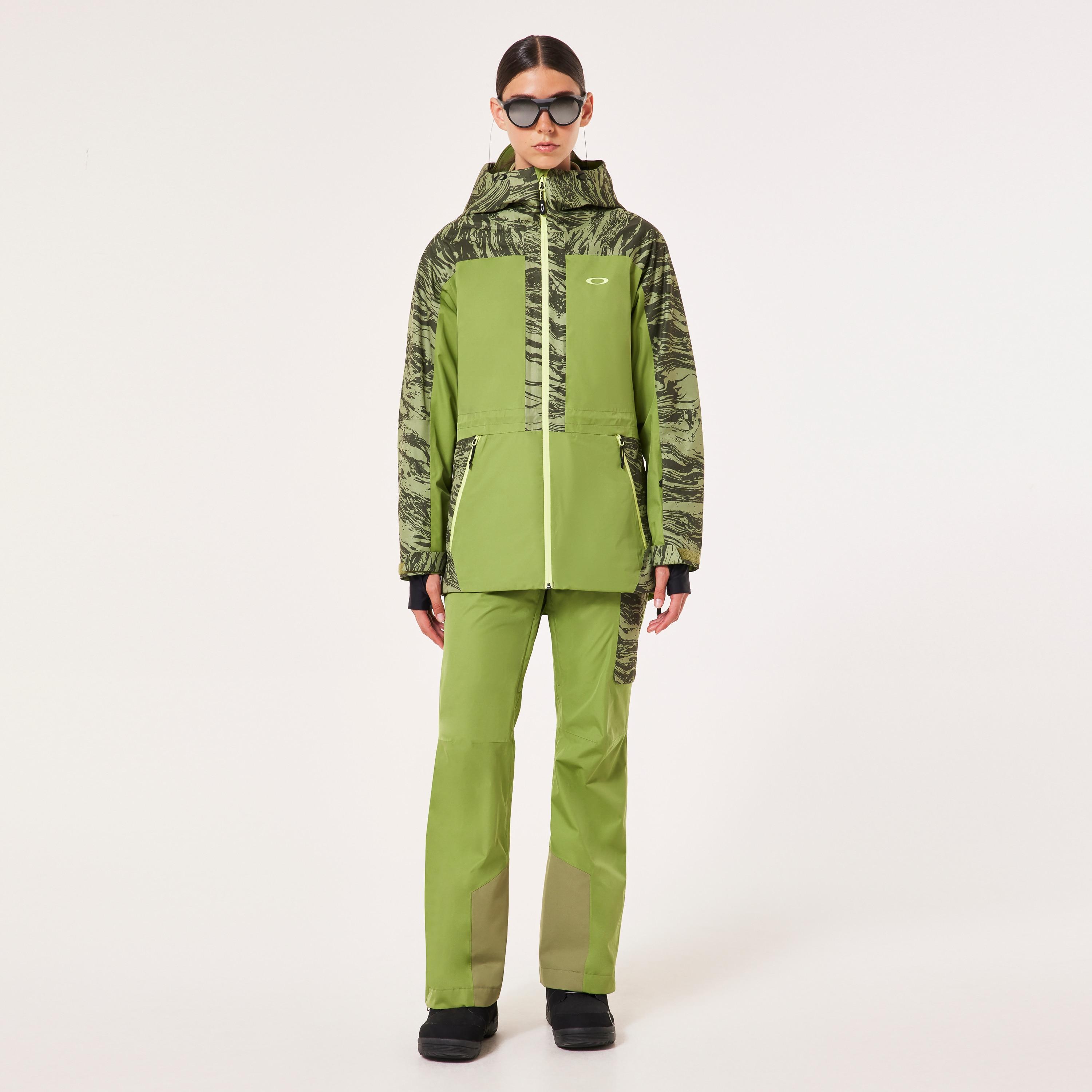 Oakley Tc Juno Reduct Shell Jacket 2.0 - Duality Swirl Double Green | Oakley® Product Image