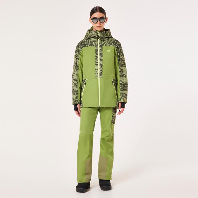 Oakley Tc Juno Reduct Shell Jacket 2.0 - Duality Swirl Double Green | Oakley® Product Image