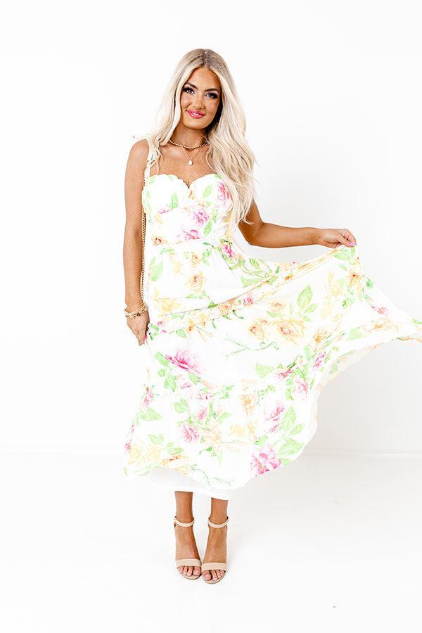 Believe In Love Floral Midi Product Image