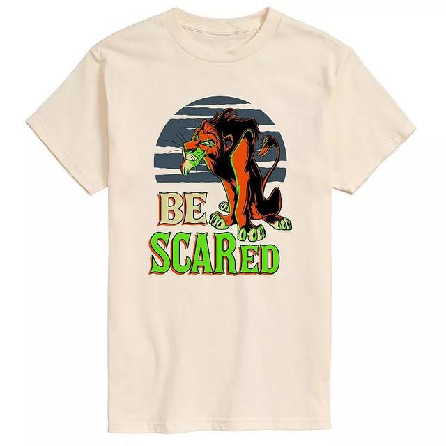 Disney Villains Lion King Scar Mens Be Scared Graphic Tee Product Image