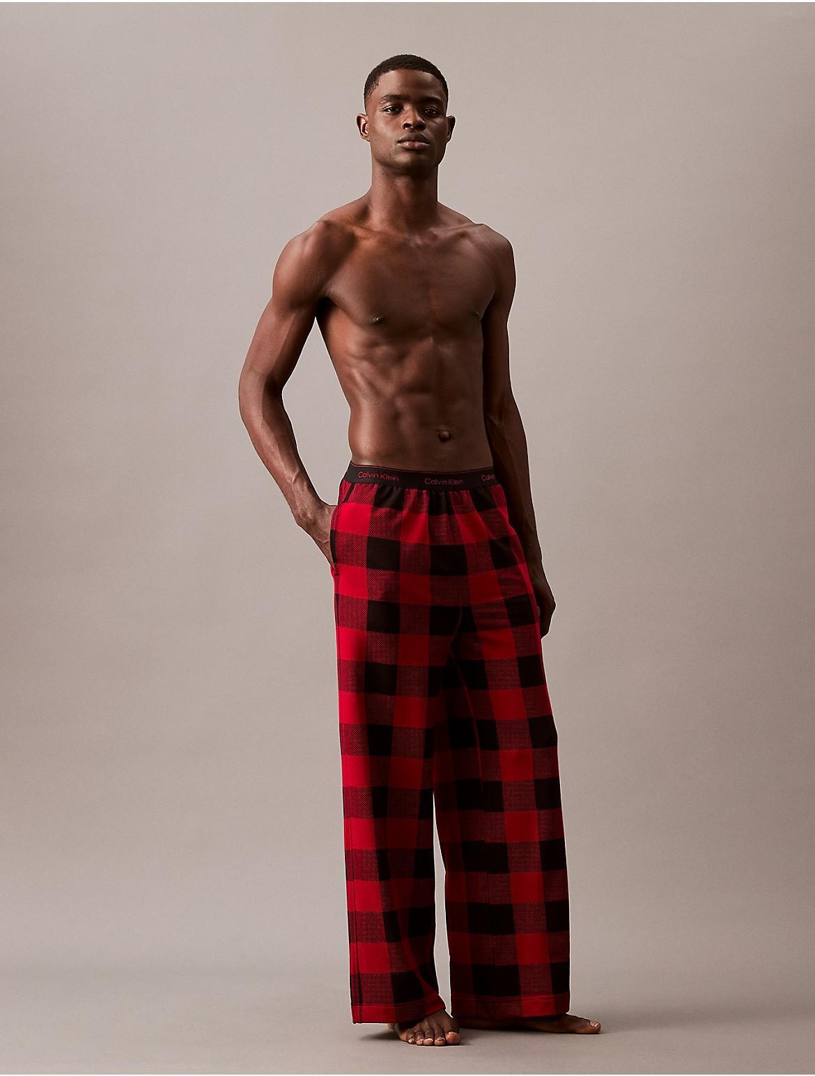 Calvin Klein Mens Modern Cotton Holiday Lounge Pants - Brown - S Product Image