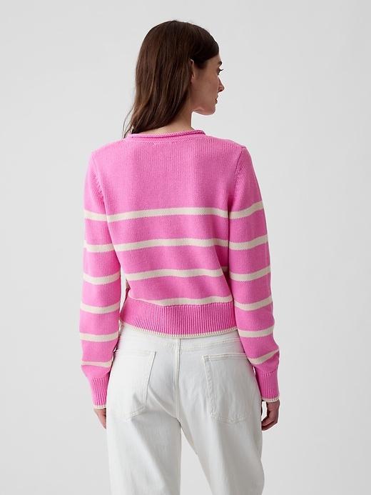 Shrunken Roll Neck Sweater Product Image