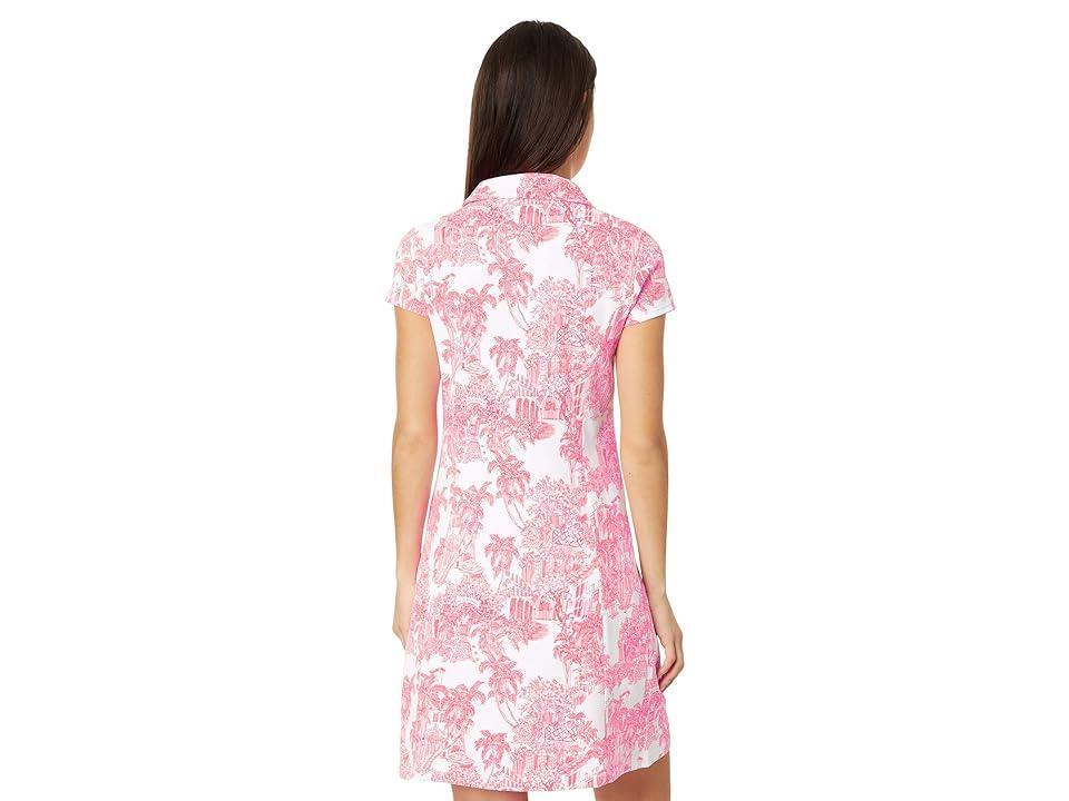 Lilly Pulitzer Frida Scallop Polo Dress (Resort Pb Anniversary Toile) Women's Dress Product Image