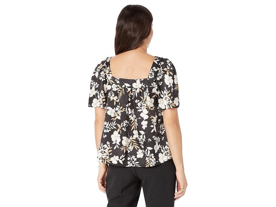 Draper James Maren Top in Midnight Magnolia (Belle Meade ) Women's Clothing Product Image