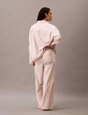 Cotton Poplin Wide Leg Pants Product Image