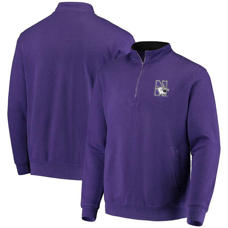 Mens Purple Northwestern Wildcats Tortugas Logo Quarter-Zip Jacket Product Image