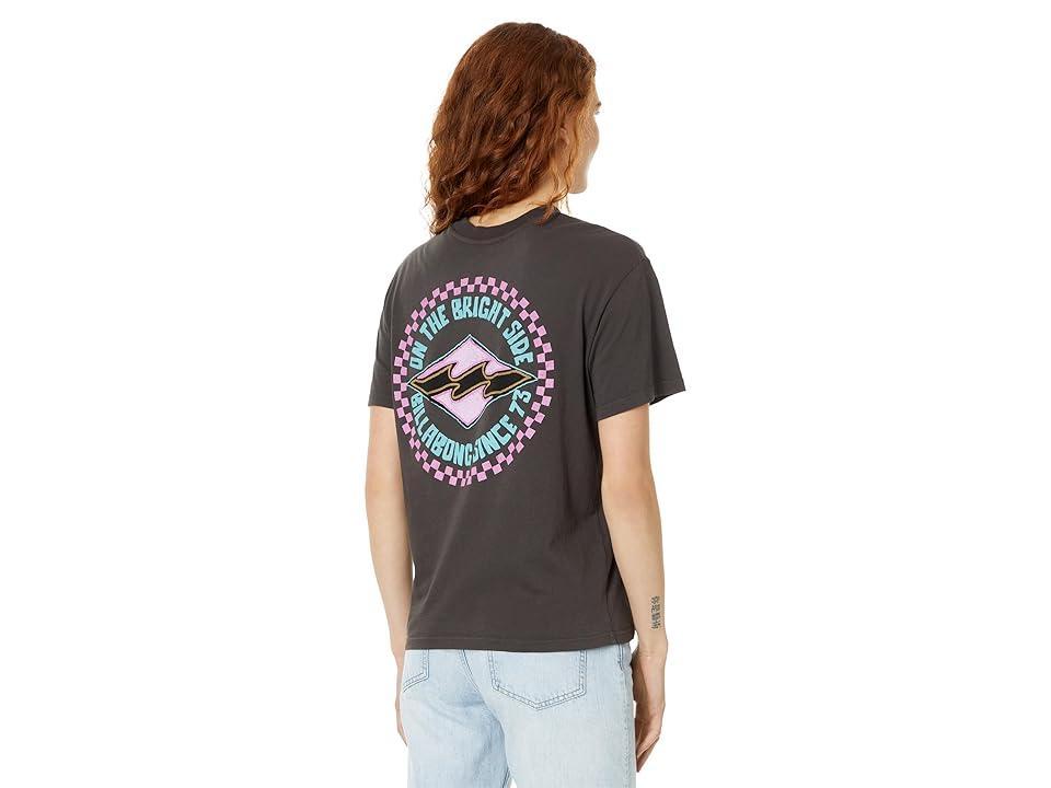 Billabong Bright Side Short Sleeve Tee (Off Women's Clothing Product Image