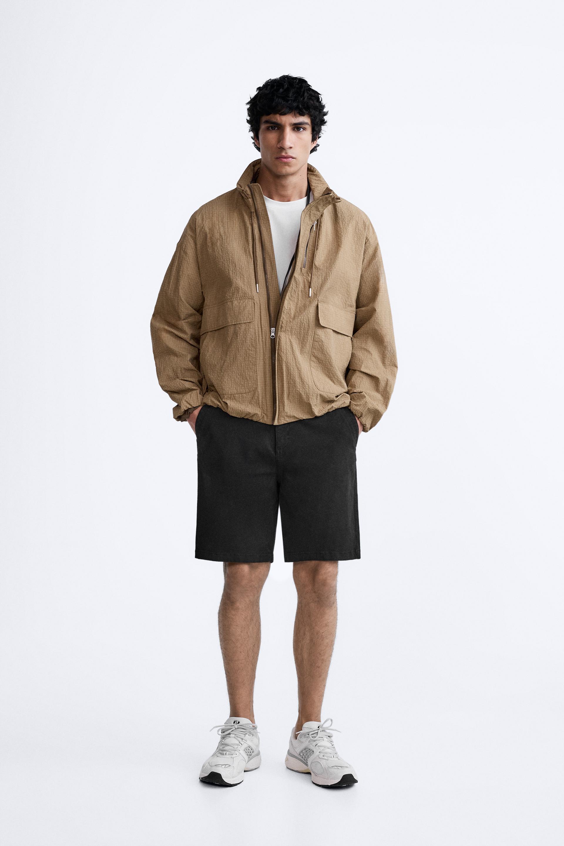 STRUCTURED CHINO BERMUDA SHORTS Product Image