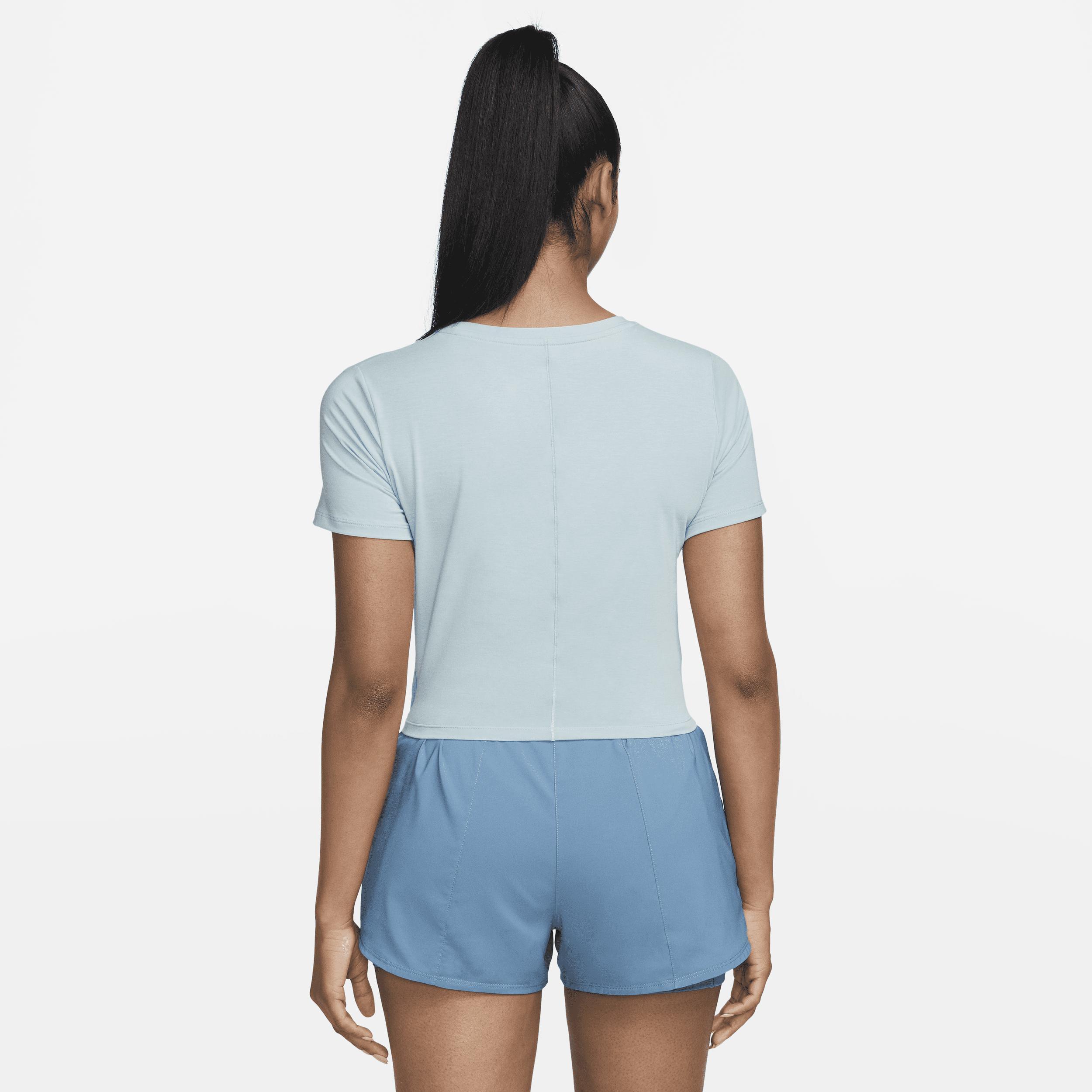 Nike Women's Dri-FIT One Luxe Twist Cropped Short-Sleeve Top Product Image