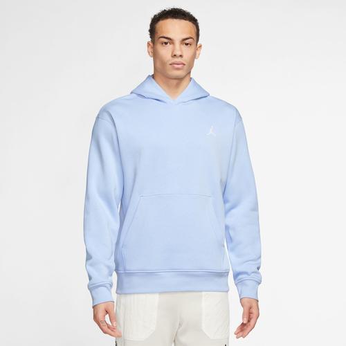 Jordan Mens Jordan Essential Fleece Pullover - Mens Royal Tint/White Product Image