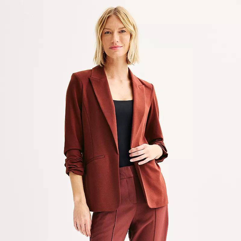 Womens Nine West Knit Closureless Blazer Product Image