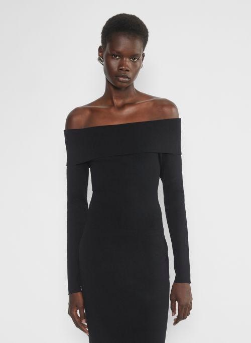 sculpt knit section dress Product Image