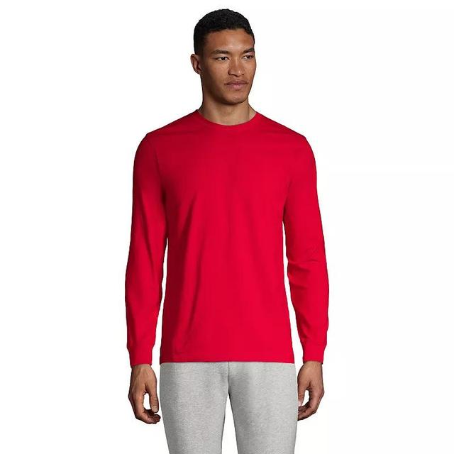 Mens Lands End Super-T Long Sleeve T-Shirt Product Image