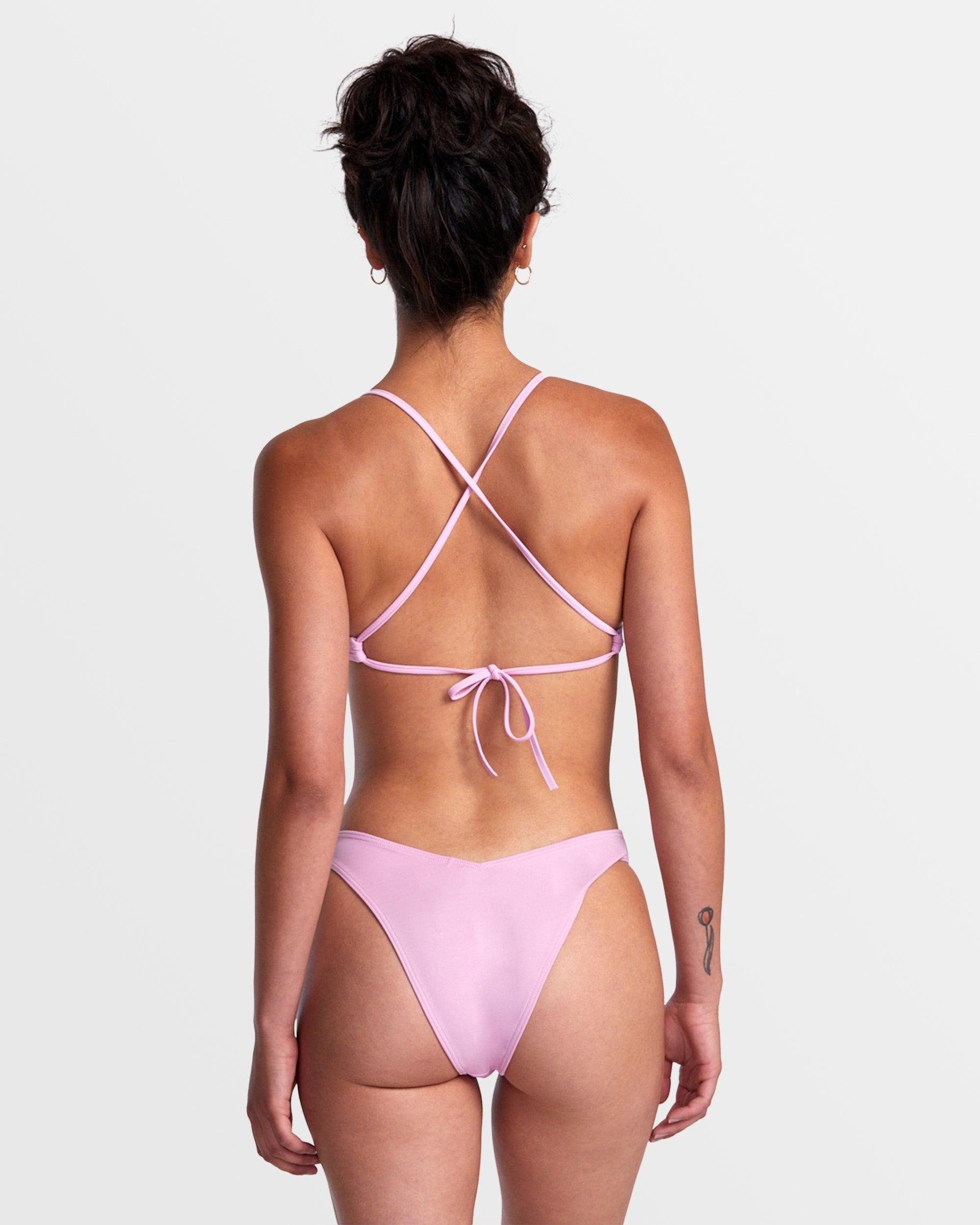 Solid Medium Bikini Bottoms - Pastel Lavender Product Image