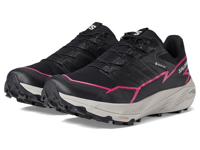 Salomon Thundercross GORE-TEX(r) Black/Pink Glo) Women's Shoes Product Image