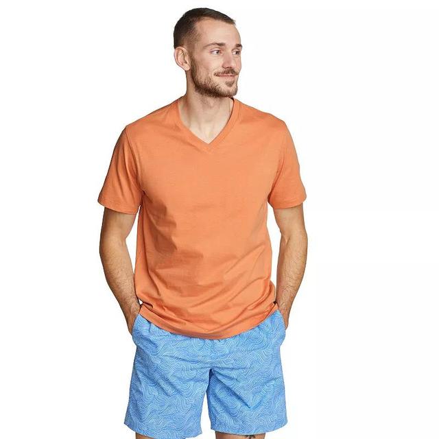 Mens Eddie Bauer Legend Short Sleeve V-Neck Tee Product Image