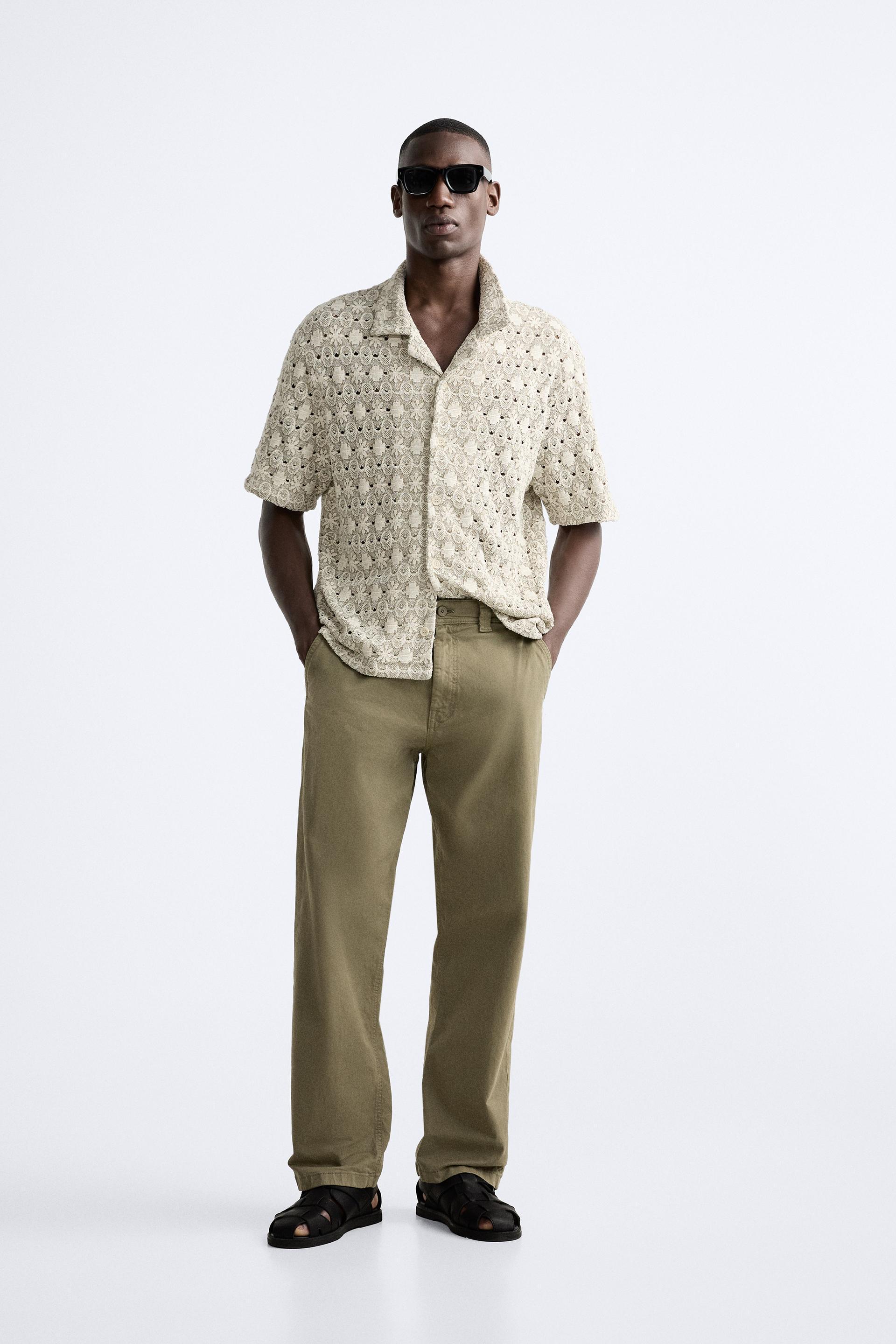 GEOMETRIC JACQUARD SHIRT Product Image