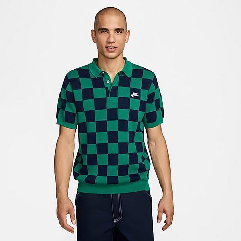 Mens Nike Sportswear Club Checkers Polo Product Image