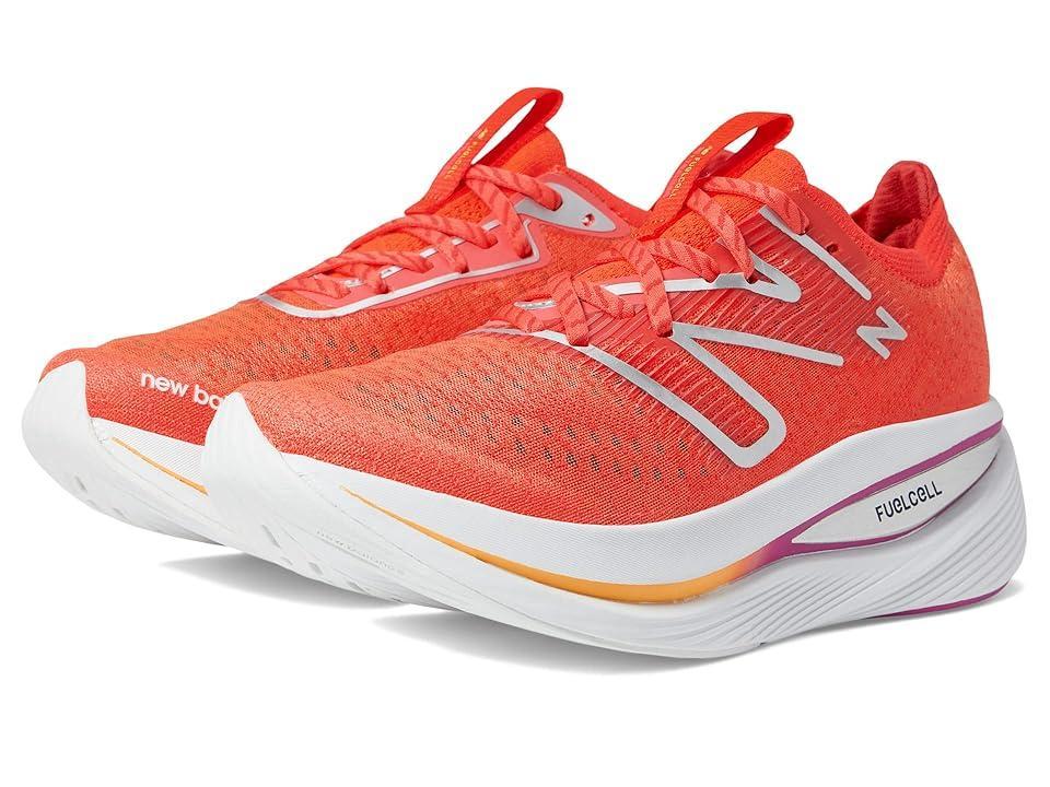 New Balance FuelCell SuperComp Trainer (Electric Red/Silver Metallic) Women's Shoes Product Image