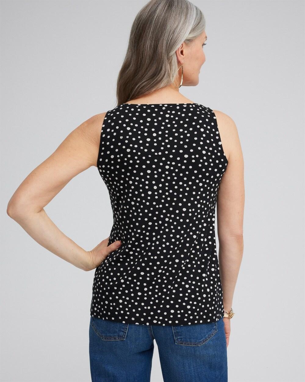 Touch of Cool™ Polka Dot Polished Tank Product Image