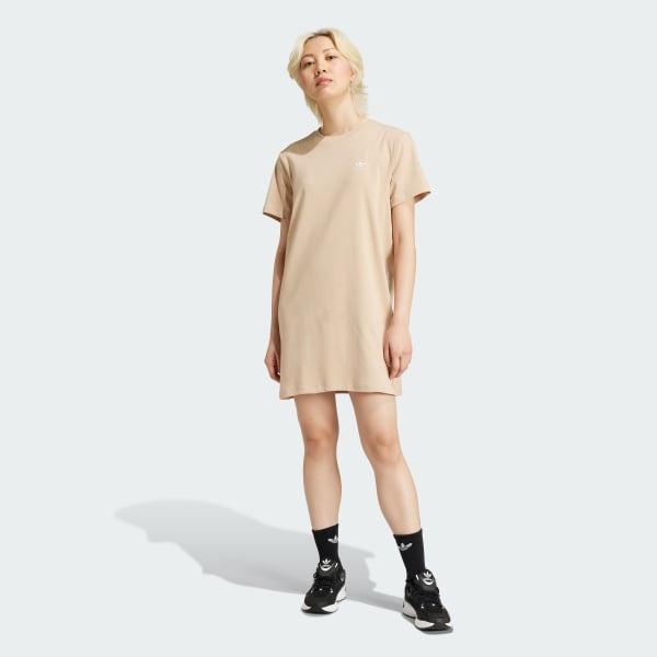 adidas Trefoil Dress Black S Womens Product Image