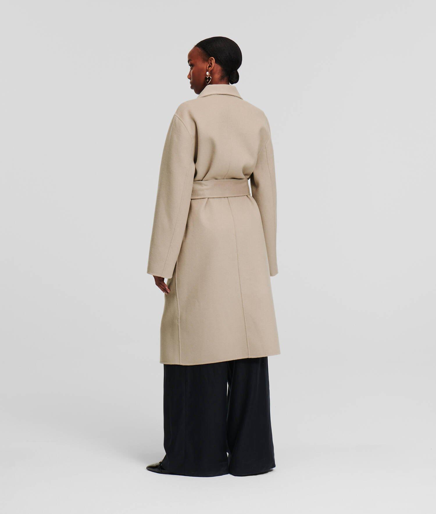 SOFT DOUBLE-FACE WOOL COAT  Product Image