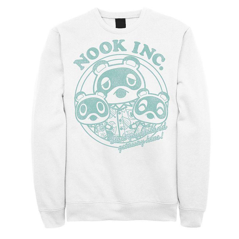 Mens Animal Crossing: New Horizons Nook Inc.Island Getaway Sweatshirt Product Image