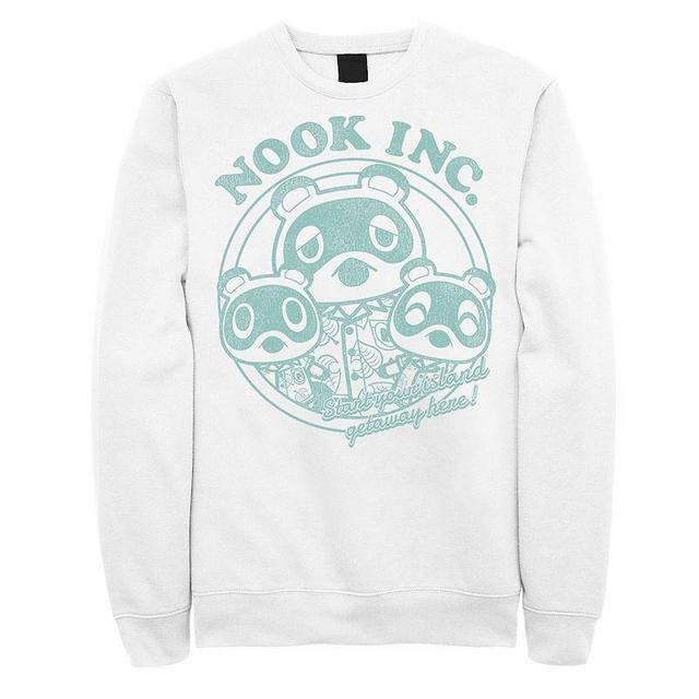 Mens Animal Crossing: New Horizons Nook Inc.Island Getaway Sweatshirt Product Image