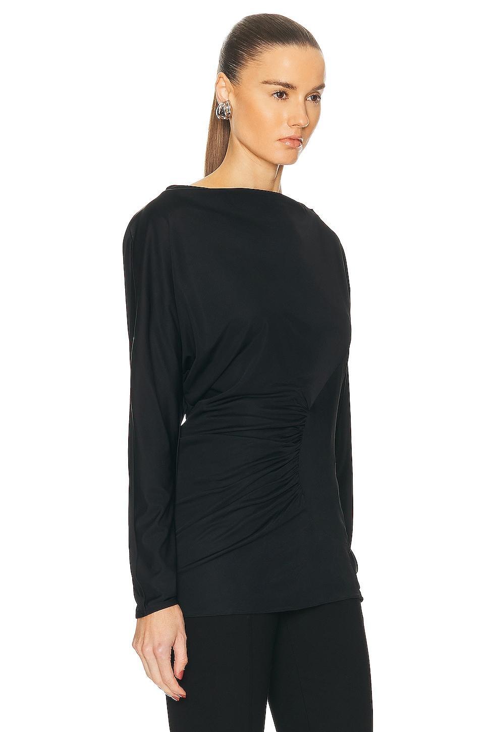 KHAITE Ciro Top Black. (also in M). Product Image