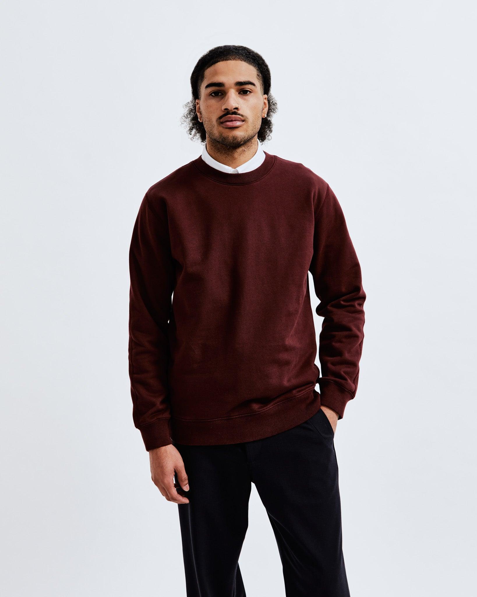 Midweight Terry Classic Crewneck - Vault Male Product Image