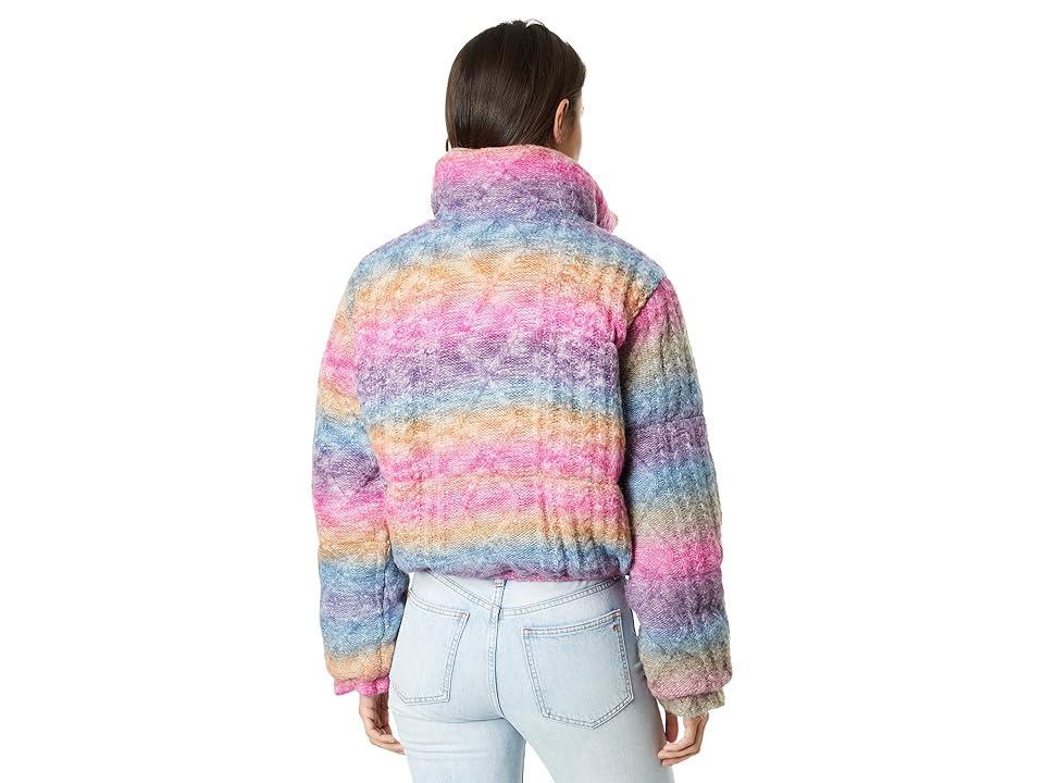 Blank NYC Sweater Puffer Jacket (Multicolor) Women's Jacket Product Image