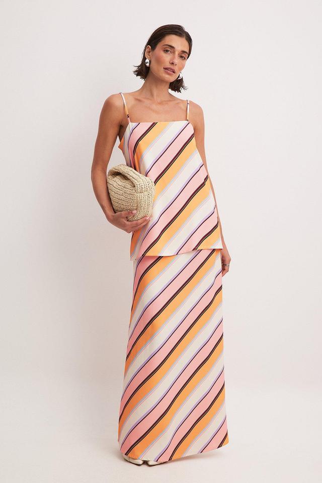 Striped Maxi Skirt Product Image