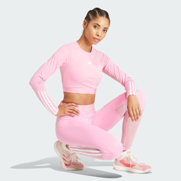 Hyperglam Training Cropped Long Sleeve Tee Product Image