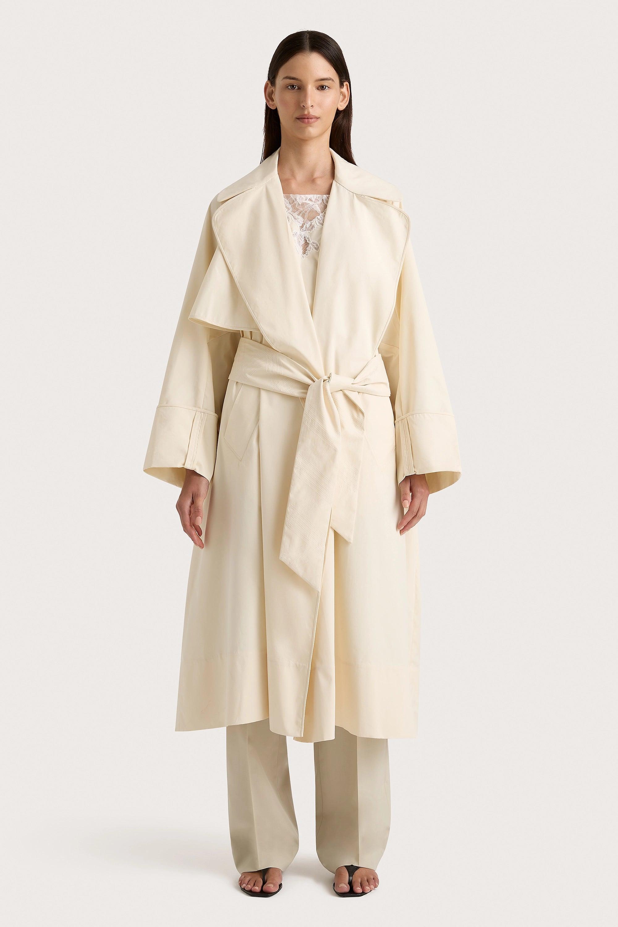 Vanze Coat Off White Product Image